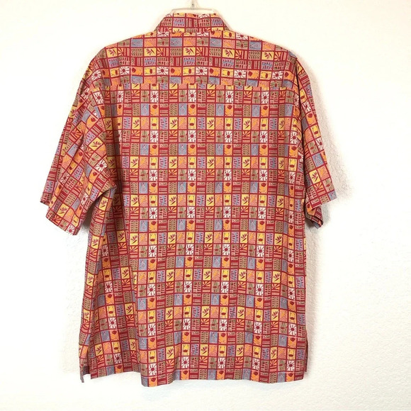 Tori Richard Honolulu Short Sleeve Button Front Shirt Large - Picture 5 of 9